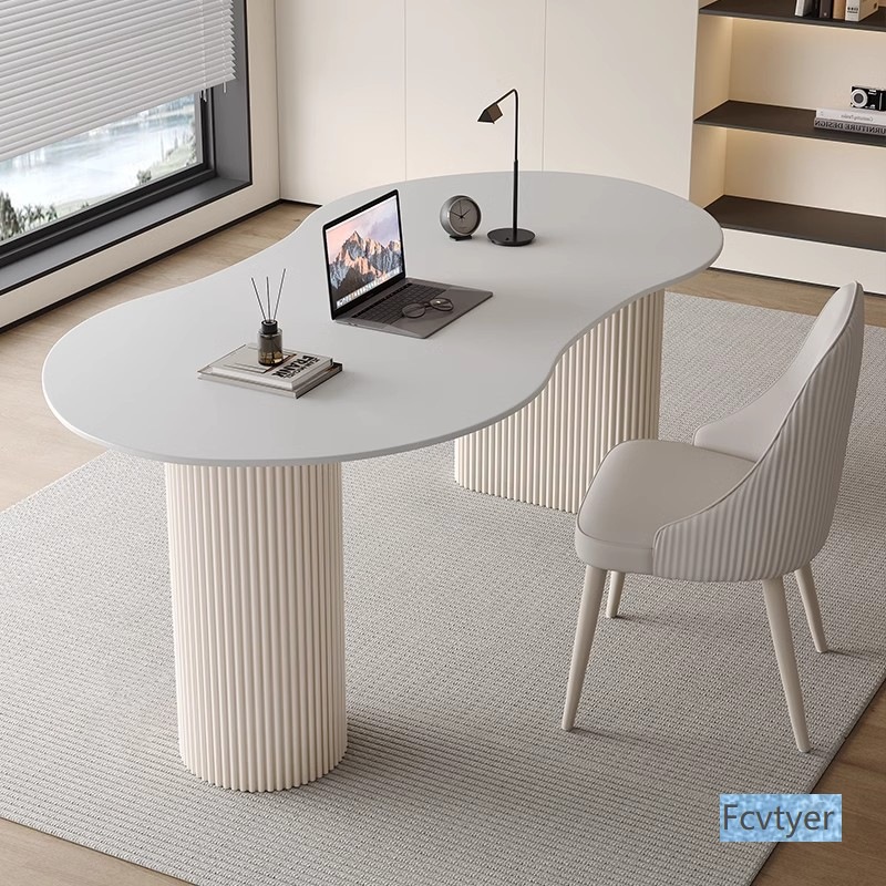 Yuanyuqin Office Desk Home Study Long Table Light Luxury Modern Simple Style Study Large Living Room Computer Desk Rock
