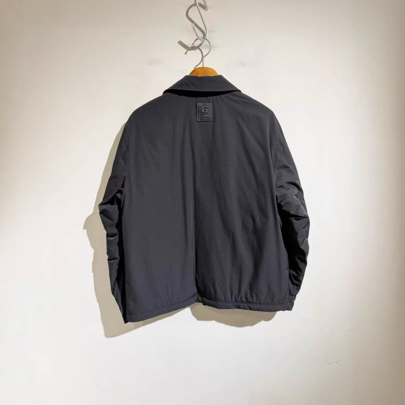 2025 Autumn New Embroidered Lapel Coach Jacket Cold-Proof and Warm Casual Fashionable down Jacket