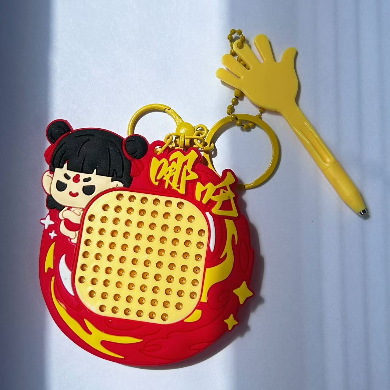 Laberinto de bolas de acero de absorción tablero de dibujo de bolas de paseo juguetes de rompecabezas para niños entrenamiento de fuerza de concentración pequeña bolas colgantes al por mayor