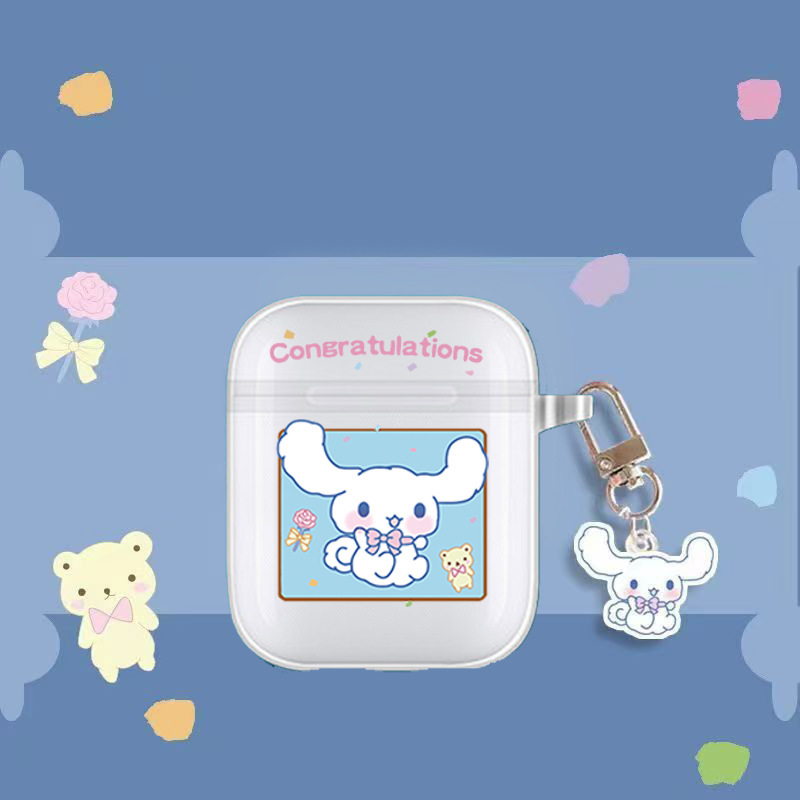 Huaqiang North I12 Headset Protective Case Cartoon i9s Cute Parchapa Dog i11 Drop-Resistant Transparent Drop-Resistant Full Coverage Huaqiang North I12 Headset Protective Case Cartoon i9s Cute Parchapa Dog i11 Drop-Resistant Transparent Drop-Resistant Full Coverage