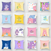 卡通熊现代可爱装饰送人礼物学生午睡枕沙发客厅靠背床头靠枕护腰