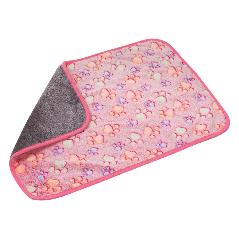 En stock al por mayor mascota impermeable manta engrosada perro manta franela impermeable mascota estera gato y perro cojín sofá cojín