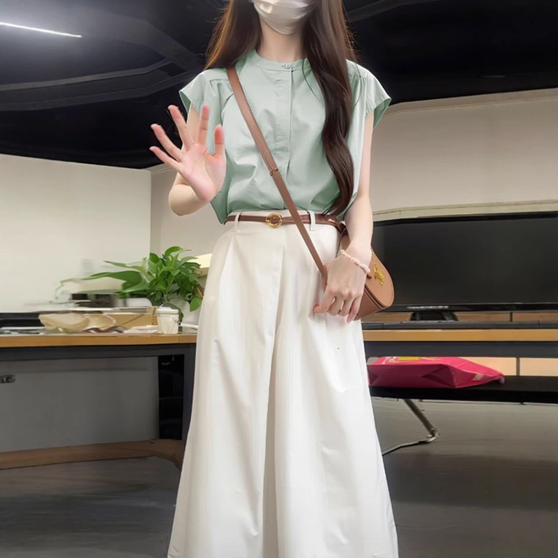 2025年夏のホットスタイルツーピースサマードレスと2025年女性用の完全なセット|undefined