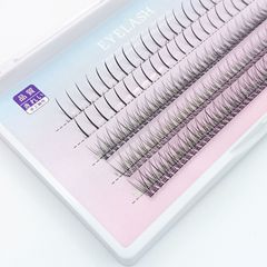 Single-row, feathered, fish-tail eyelashes, naturally crossed, self-use, A-type, fairy flowers, multiple fairy maids, hair.