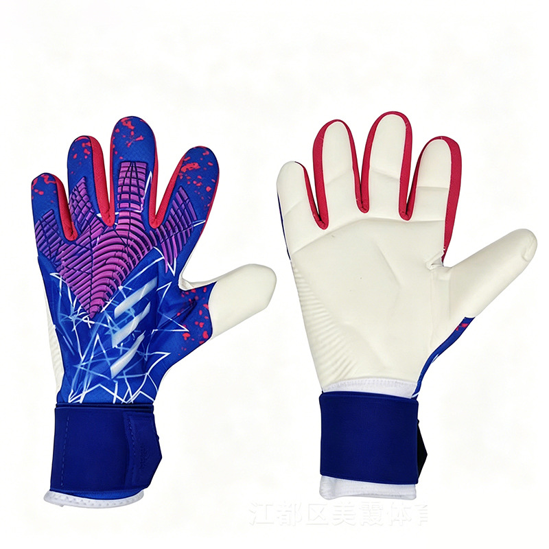 Fábrica directa de guantes de portero de fútbol de látex grueso antideslizante guantes de portero cómodos y transpirables para hombres y mujeres