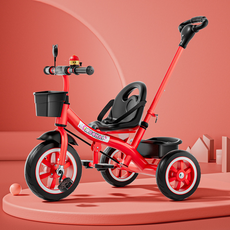 Triciclo infantil 1 - 3 - 2 - 6 años de edad, carro de bebé grande, bicicleta, carro de jardín de infantes image 30