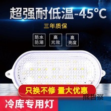 LED冷库专用灯防水防潮防爆照明10w20瓦卫生间灯具浴室低温三防灯