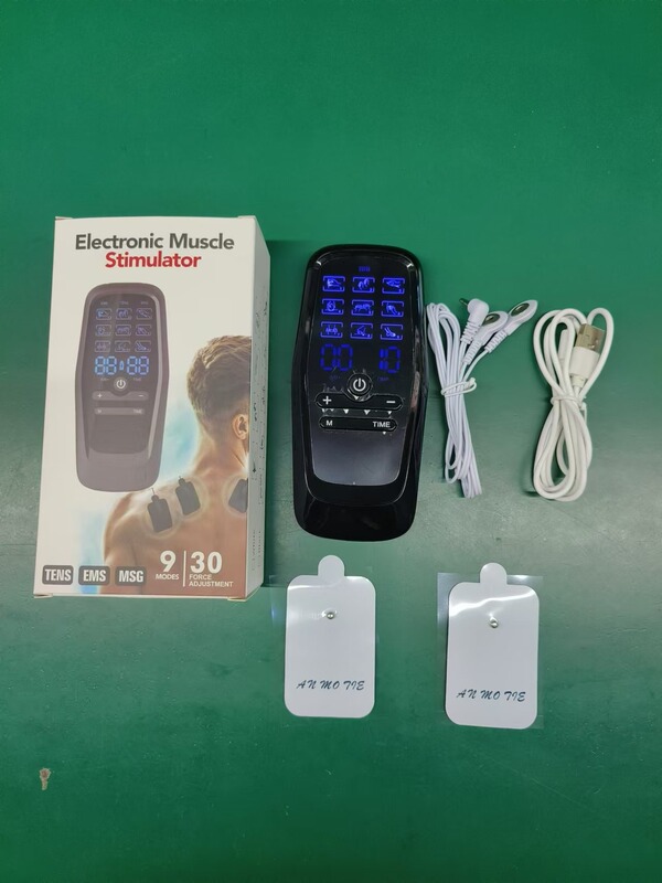 国境を越えた売れ筋のデュアル出力デジタル経絡マッサージャー中低周波電気刺激マッサージャーパルス理学療法マッサージャー|undefined