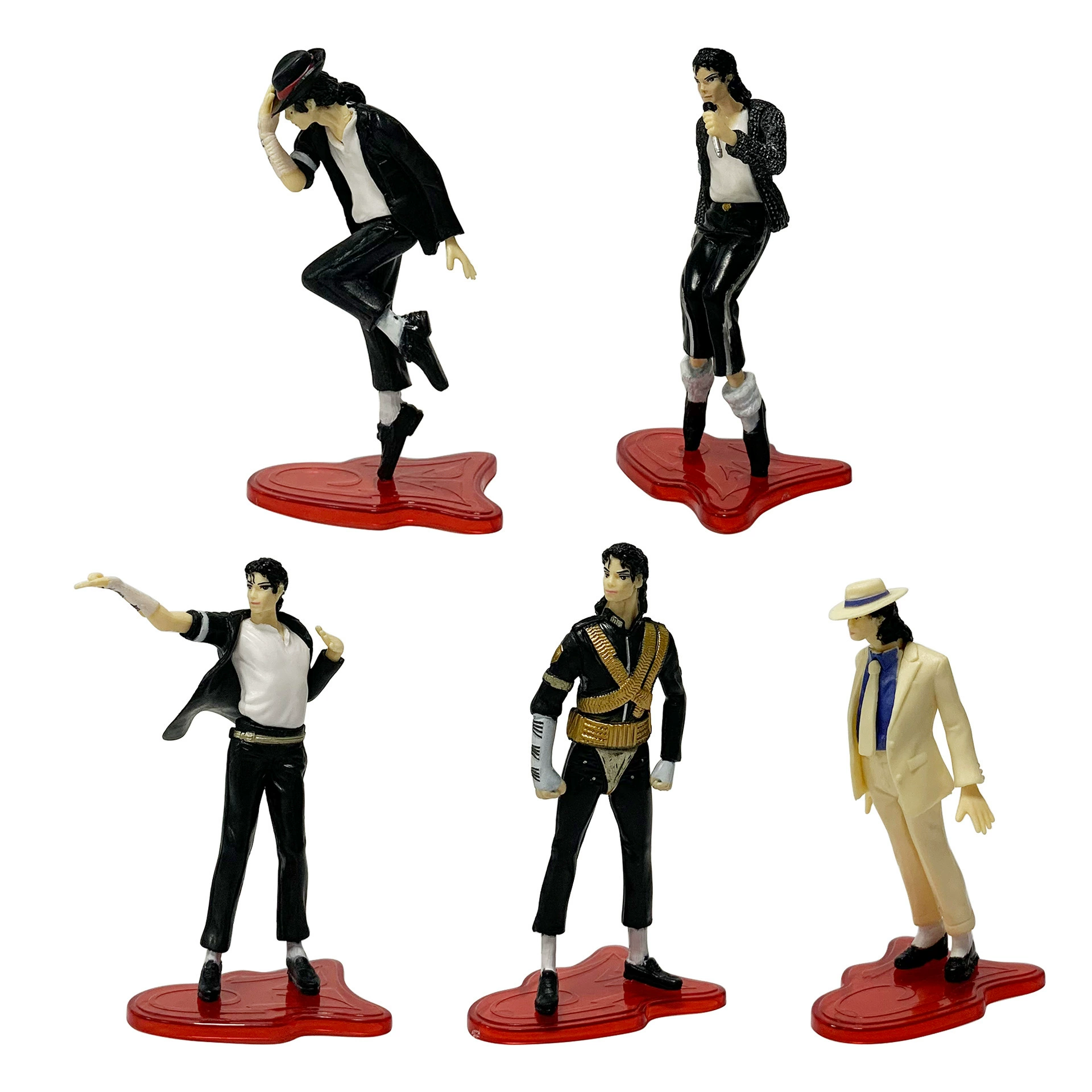 Michael Jackson Michaeljackson Space Step Mi Gao Ji Classic Puppet Desktop Swing