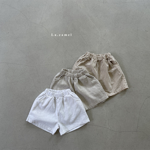 Korean version of summer male and female newborn thin cotton elastic waist loose casual shorts ins infant baby versatile big P pants