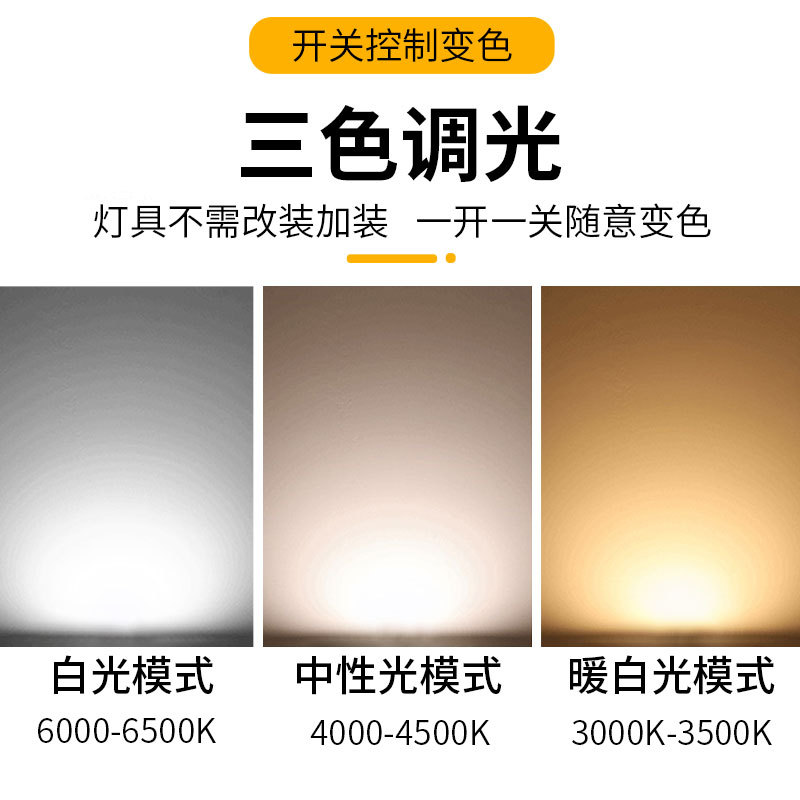 Cuentas de lámpara LED G9 de cerámica 2835 perlas de la lámpara 3W5W9W resalte bombilla de PIN de ahorro de energía bombilla de maíz cambiante de tres colores