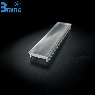 Longjiang Delta Extruded Lens Pmma Long Optical Lens Led Line Light Lens Mold Design and Processing on Demand