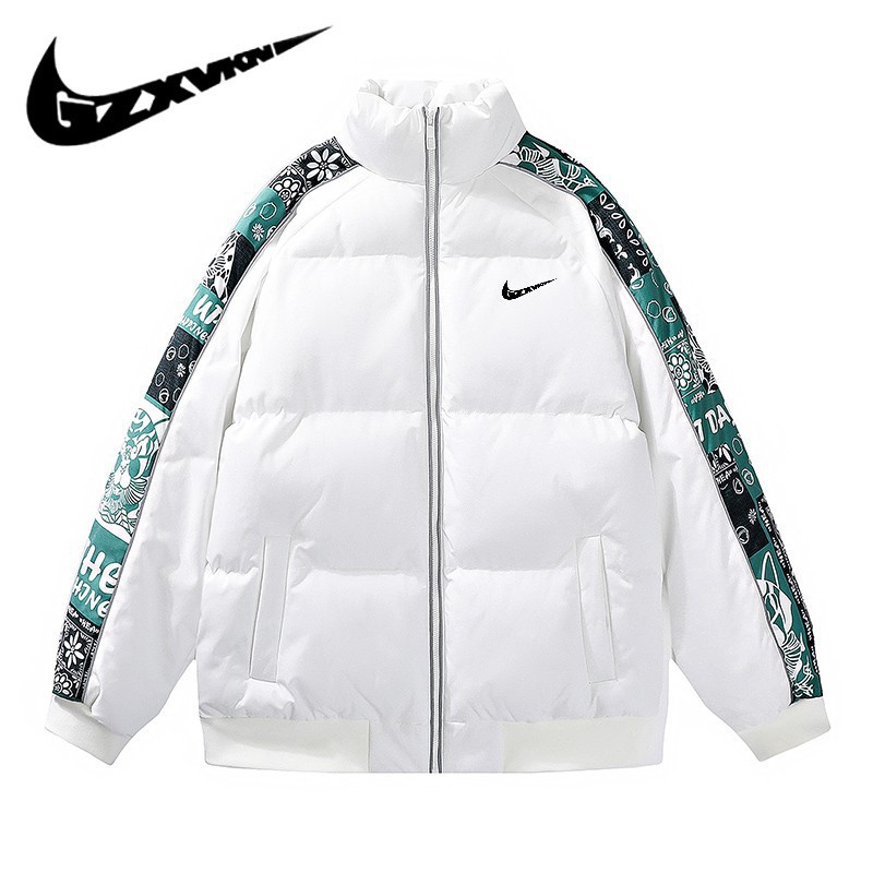 Hombres 2023 abajo chaqueta acolchada de algodón deportes de invierno de los hombres pareja pan chaqueta acolchada de algodón corto estudiante casual chaqueta acolchada de algodón mujeres