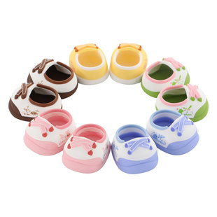 Cotton Doll Toddler Shoes Stand Cute Animal Baby Shoes 20cm Cotton Doll Accessories Shoes Pink