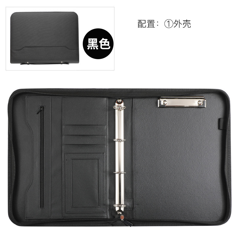 TP-03-Left 핸드 지퍼 백-블랙 (싱글 쉘)