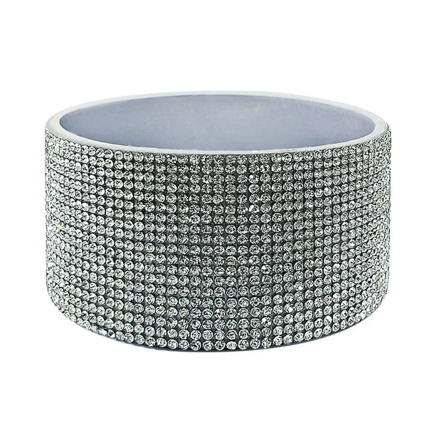 AB diamond/silver cup set