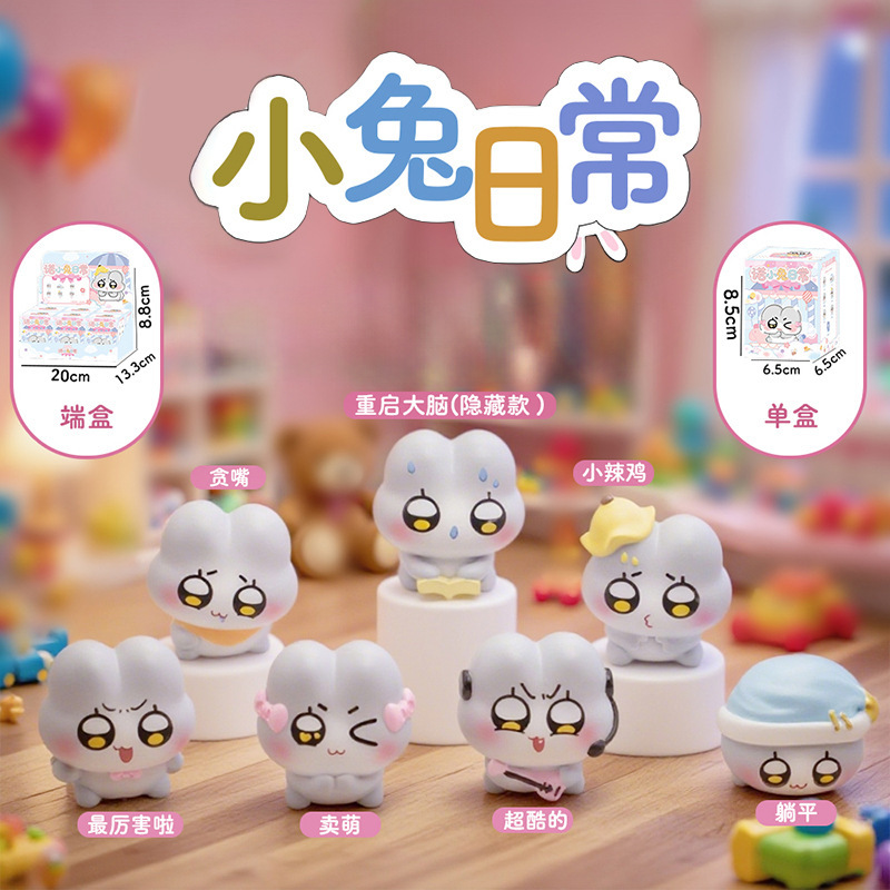 潮流玩具HoppoFriends时光物语卡通手办盲盒创意摆件装饰礼物直销|undefined