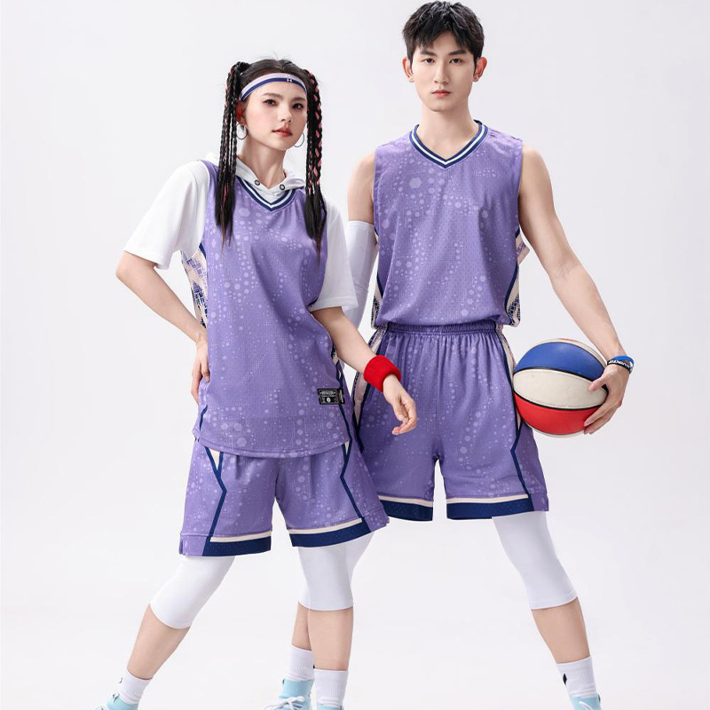 High-Quality Basketball Uniform Set, Youth Printed Jersey Training Uniform, Unit Basketball Team Uniform, Class Uniform Sports Suit