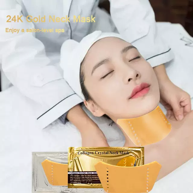 工厂批发颈膜贴淡颈纹颈膜美颈保湿补水滋润颈部紧致润白嫩滑淡纹