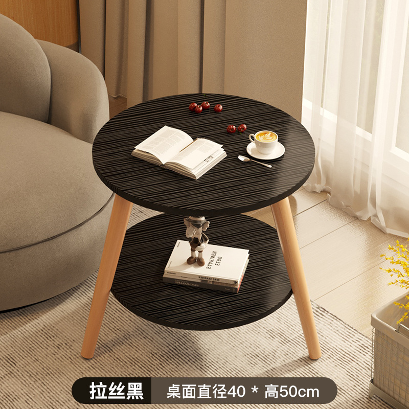 小さなテーブルの小さなお茶のミニ簡易寝室のベッドの頭のテーブルのベランダの家庭の客間のネットの赤いソファーの辺のいくつかの小さい円卓|undefined