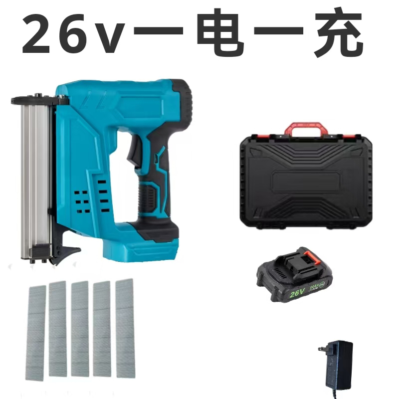 I木工射钉枪充电式电动家用f30直钉枪气钉枪锂电打钉枪码钉