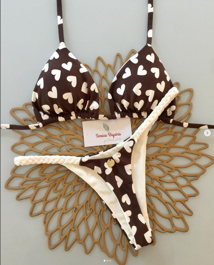 Women's Flower Leopard 2 Pieces Set Bikinis Swimwear display picture 1