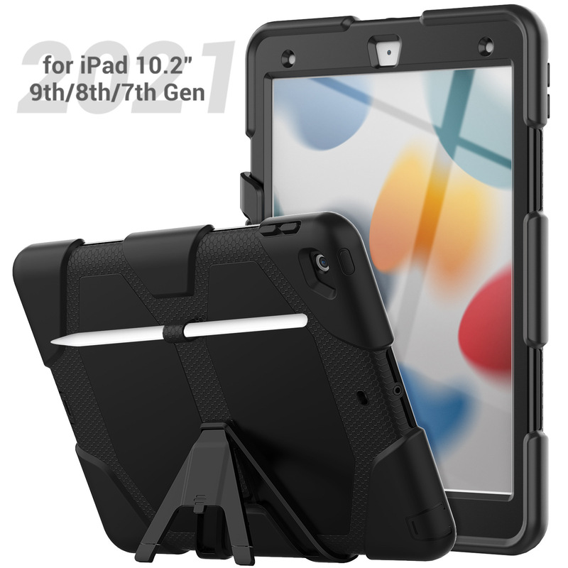 10.22021 Children's Protective Case Tablet Anti-Drop Silicone Cover 2019 Griffin Survivor Case In-Stock Stand