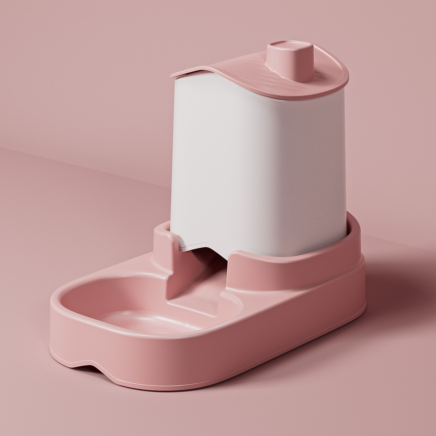 Hawo suministros para mascotas conjunto de alimentos para mascotas gato tazón para mascotas tazón de comida para gatos 3.8L gran capacidad para mascotas Alimentador automático