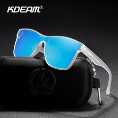 Kdeam新型大枠連体メガネアウトドア偏光スポーツサングラスファッションカジュアルサングラスkdスピリット