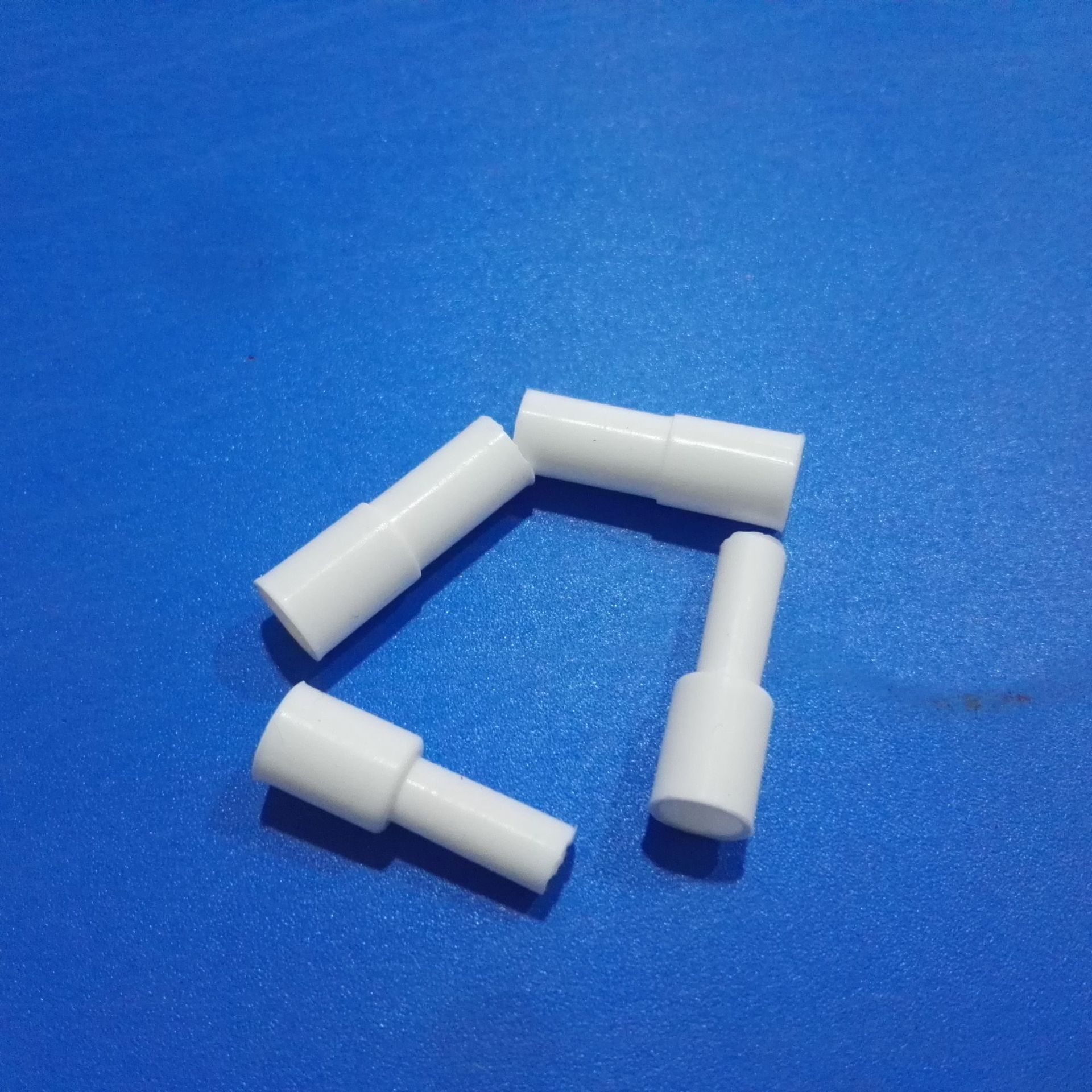 250直形硅胶护套 6.3端子插簧圆型阻燃白色单双线护套