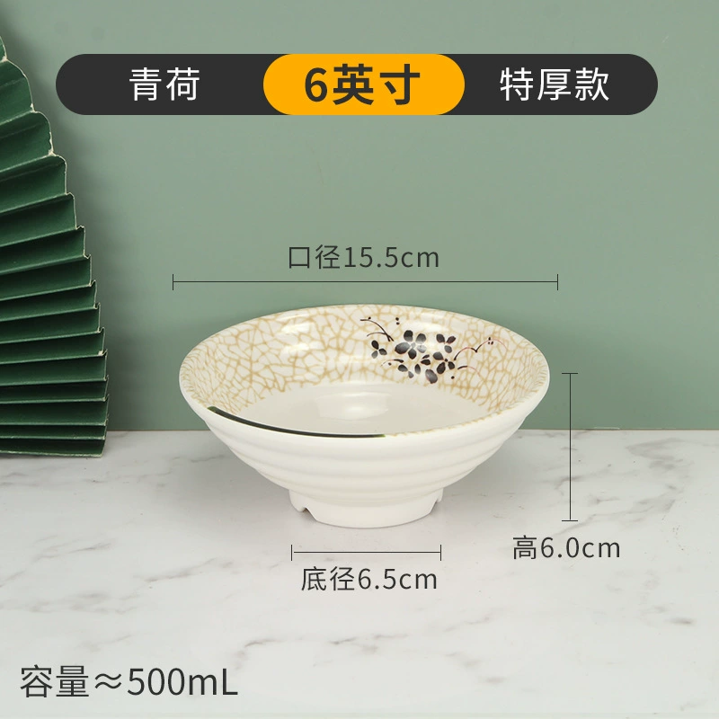 Shatterproof Plastic Soup Bowl, Commercial Grade, Thick Durable 15.5 cm (6") Options