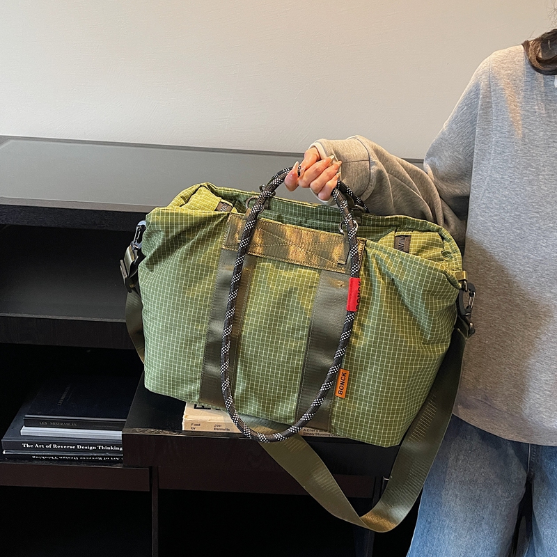 Cordas japonesas de escalada de roca bolsa de gran capacidad separación seca y húmeda bolsa de ejercicios movida al aire libre mochila portátil impermeable bolsa de viaje image 3