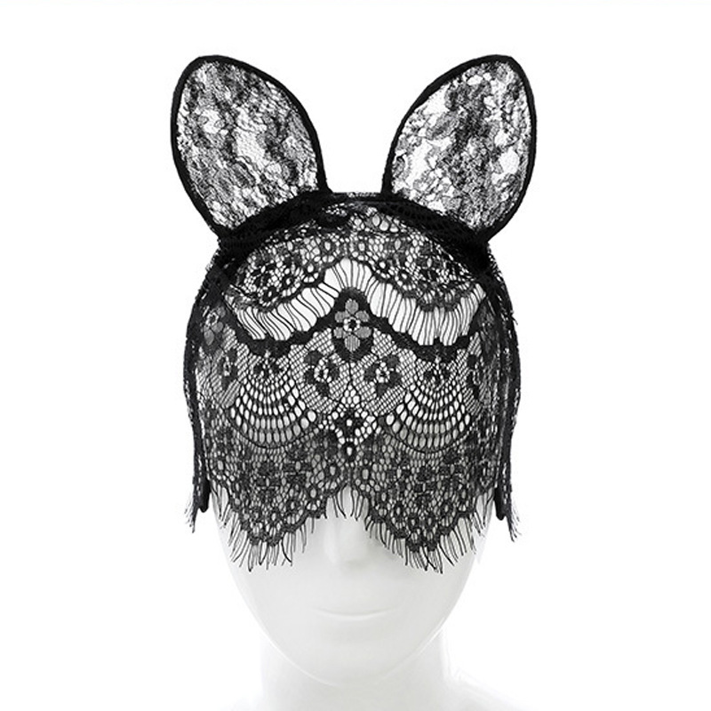 Yi Jin sexy underwear adult accessories accessories gifts sexy lace veil cat ear hair band generation 7688 Yi Jin sexy underwear adult accessories accessories gifts sexy lace veil cat ear hair band generation 7688