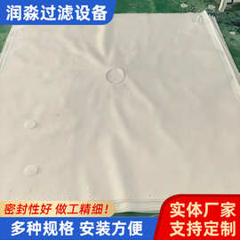 现货750a工业滤布白单丝蓝单丝耐腐蚀高密度加厚锦纶压滤机滤布袋