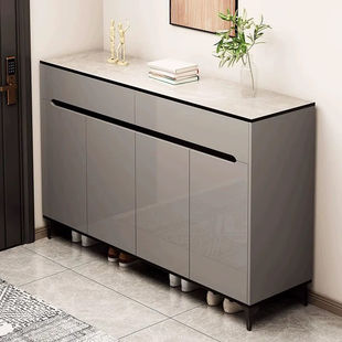 Italian-style Internet-famous Shoe Cabinet Doorway Household Entrance Door Entrance Cabinet Integrated Balcony Storage Space-saving Economical Shoe Rack