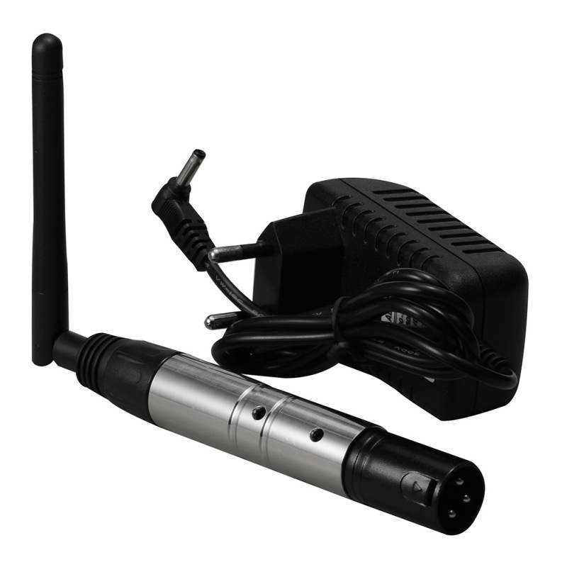 无线DMX512发射器接收器套件2.4G信号收发器舞台灯帕灯摇头灯专用|undefined