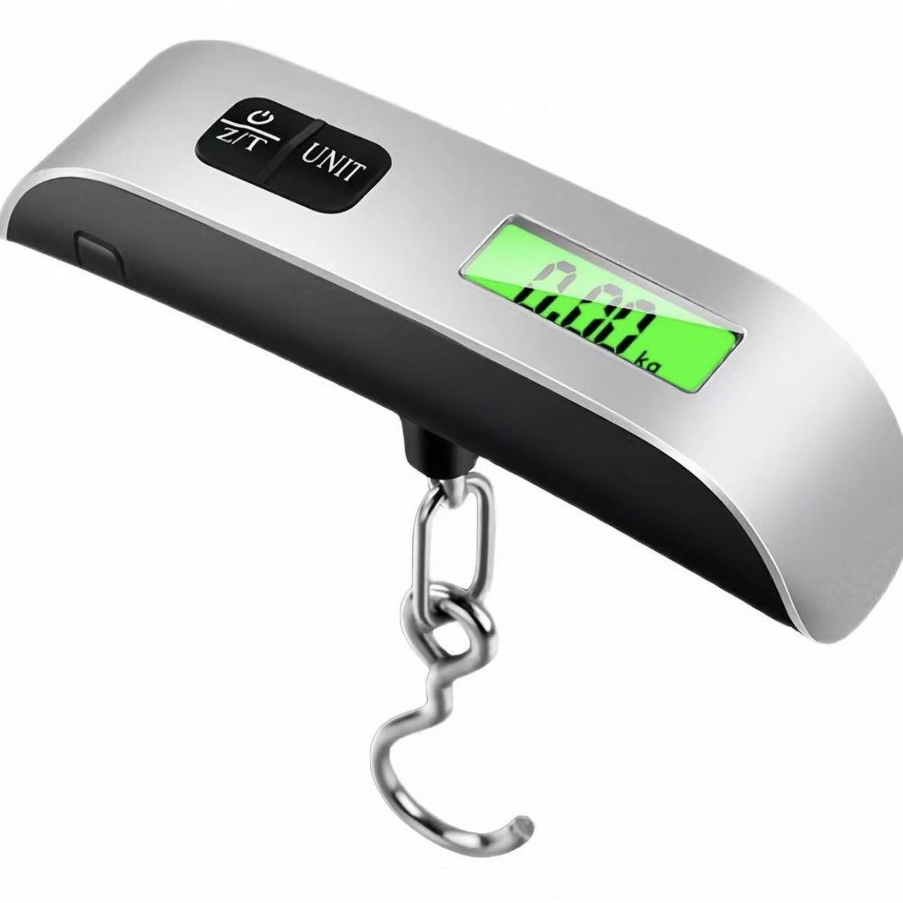 Tragbare elektronische Waage 50kg tragbare Reisegepäckwaage Marktwaage Mini tragbare Hängewaage Handwaage Versand-Hängewaage