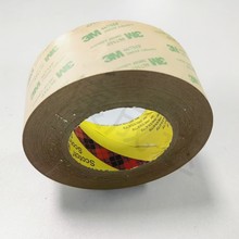 3M467mp双面胶带无基材超薄透明无痕耐高温强力双面胶带