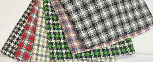 Ready Supply of Plaid Clothing/shoes and Hats/bag Fabrics Are Beautiful Price Shaoxing Fabrics