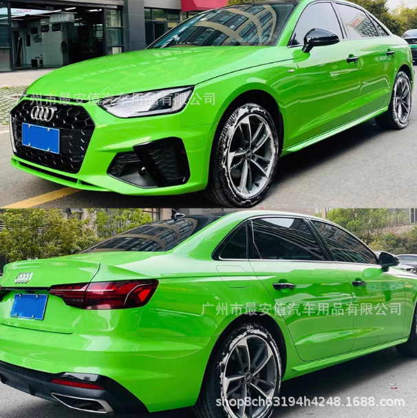 Pet Viper Green Car Color Changing Film Full Body Film Modified Electric Motorcycle Film Cross-Border Wholesale