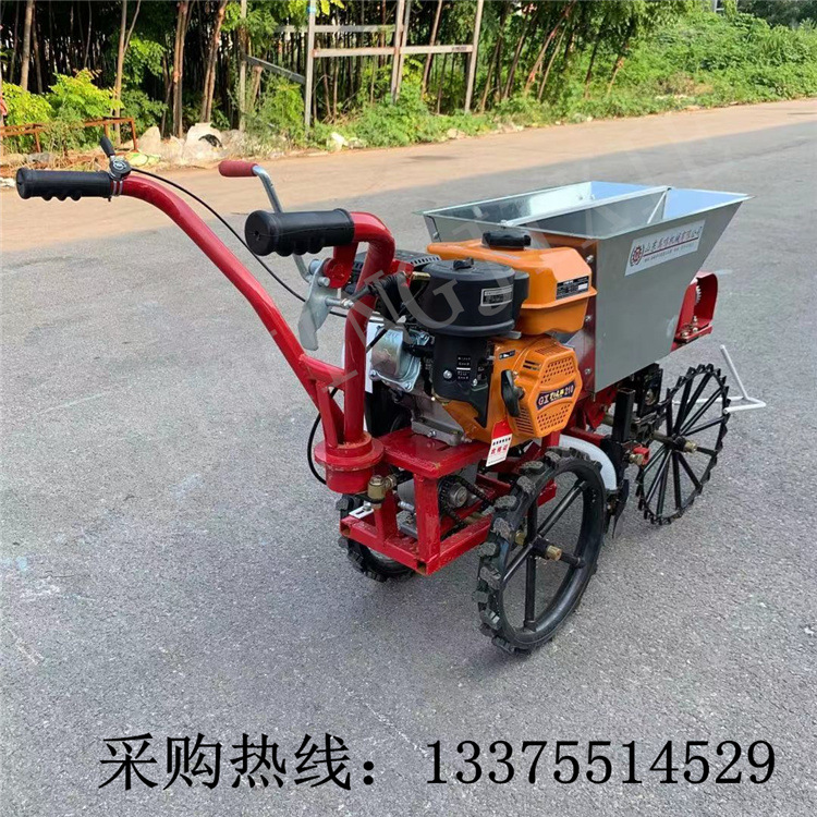 施肥机大葱自走式施肥机 四驱蛟龙排肥颗粒肥供应大姜追肥培土机