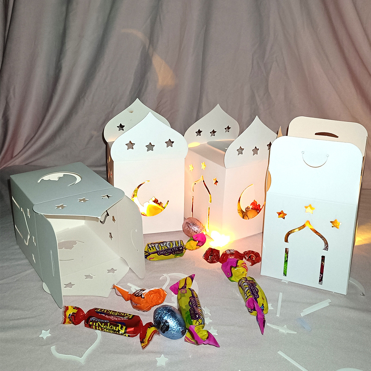 白色开斋节盒子11