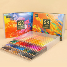 跨境120色彩铅套装六角油性绘画彩色铅笔彩色套装批发