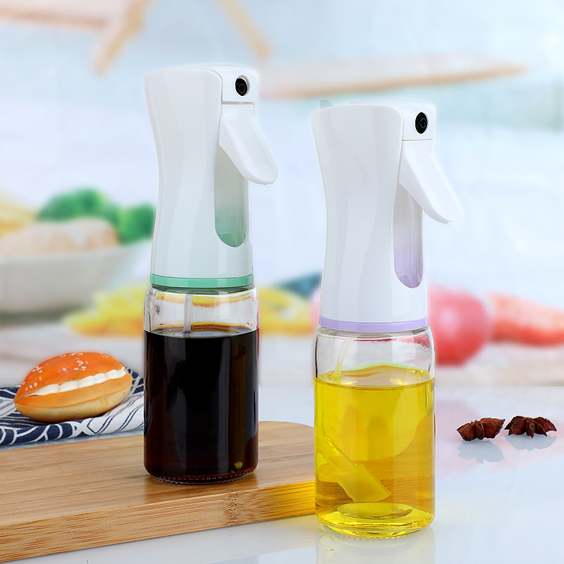 オイル噴射ポット噴霧化食用油噴霧瓶空気揚げ鍋噴射瓶キッチンガラスオリーブオイル噴霧瓶霧状|undefined