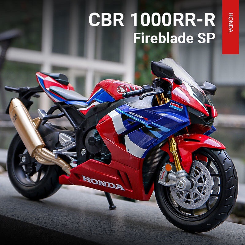 1:12 Honda CBR1000RR alloy motorcycle model simulation locomotive racing ornaments toy car men wholesale