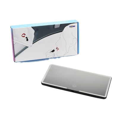 Sun visor rearview mirror: protection two-color makeup mirror car