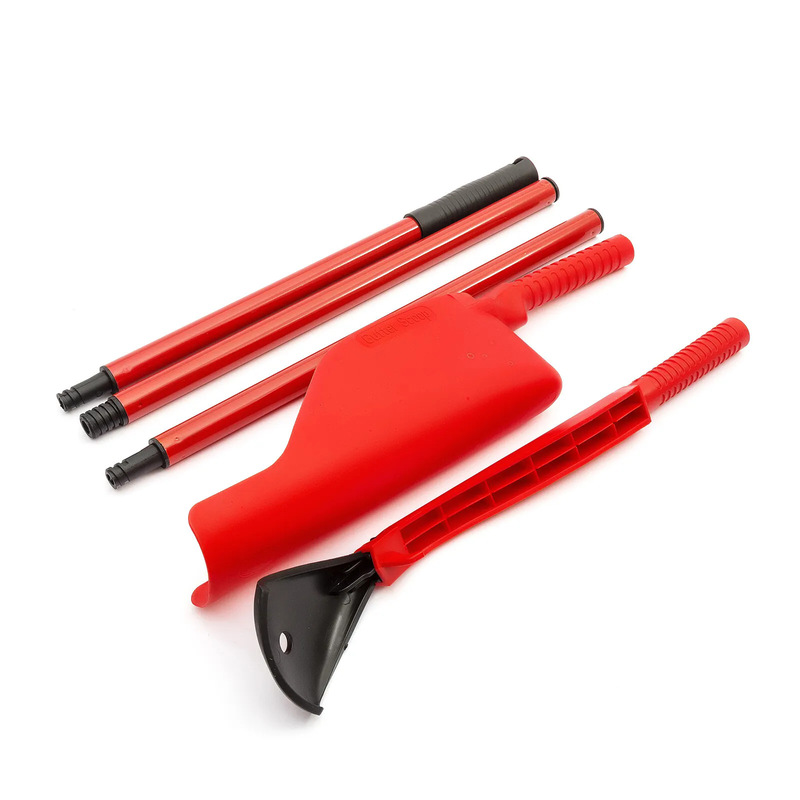 Cross-border factory wholesale retractable eaves sink drain leaf cleaning set plastic gardening tools