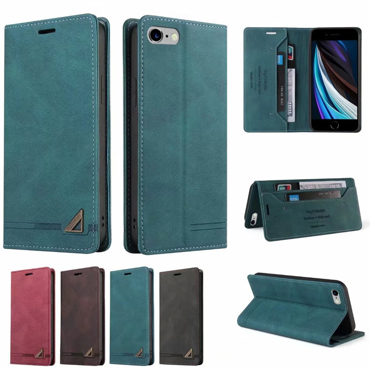 For Google Pixel 8A 7A Flip Phone Case Skin-Feeling Frosted Pattern Suction Coin Wallet Card Case For Google Pixel 8A 7A Flip Phone Case Skin-Feeling Frosted Pattern Suction Coin Wallet Card Case