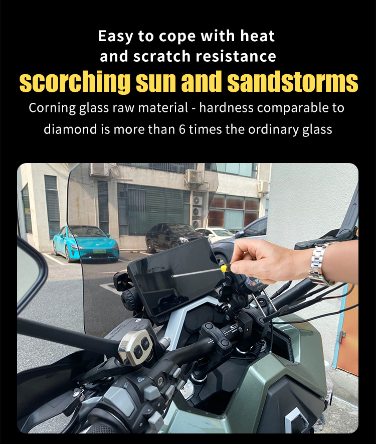 Zontes 368g 368E/K/D/M 150X175V Scooter Dashboard Screen Tempered Film