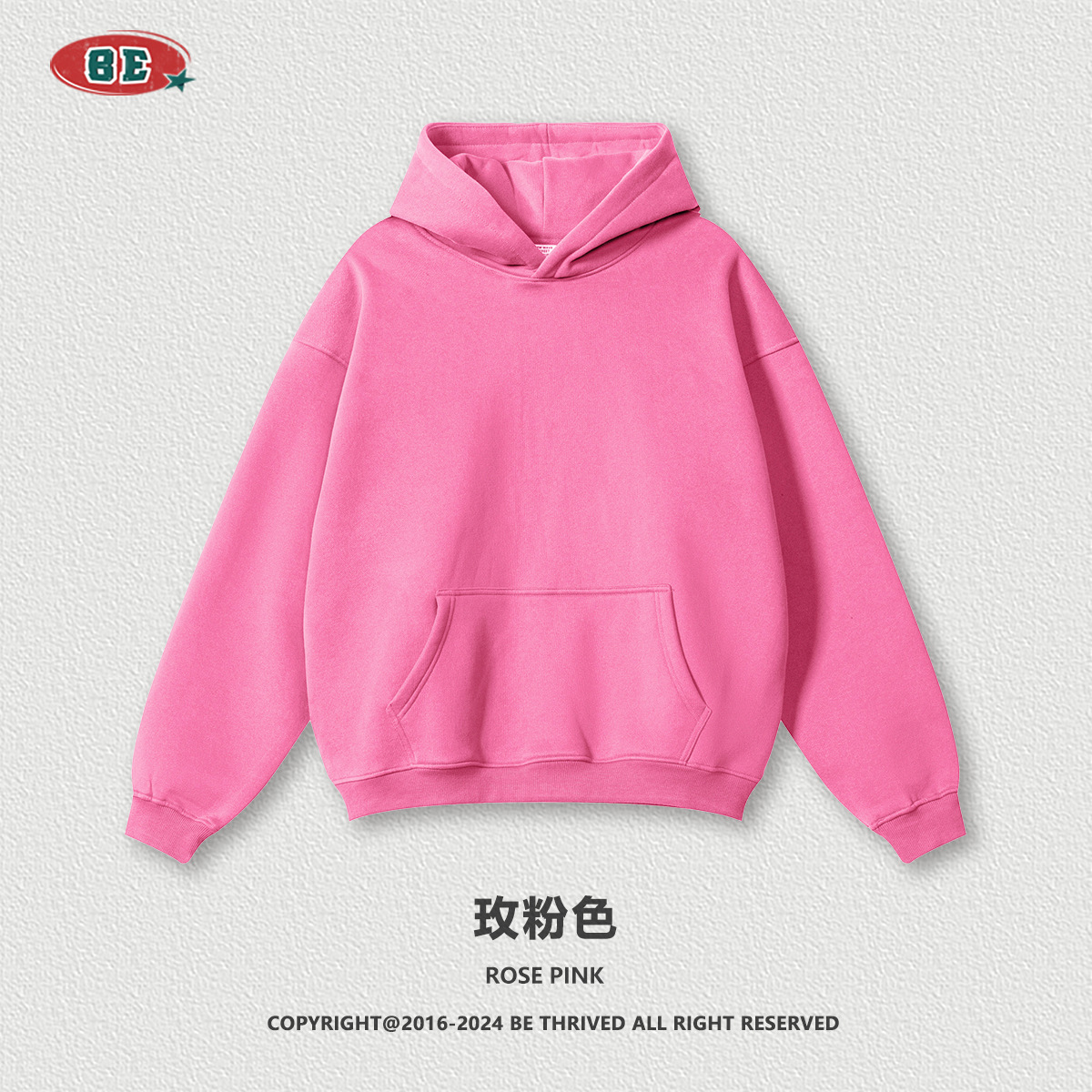 Be Hombres| 2025 invierno marca de moda americana de color sólido con camiseta encapuchada de terciopelo suelta chaqueta pantalones cortos set hombre